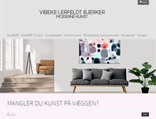 Tablet Screenshot of bjerker.com